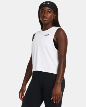 UA Vanish Energy Womens Crop Tank
