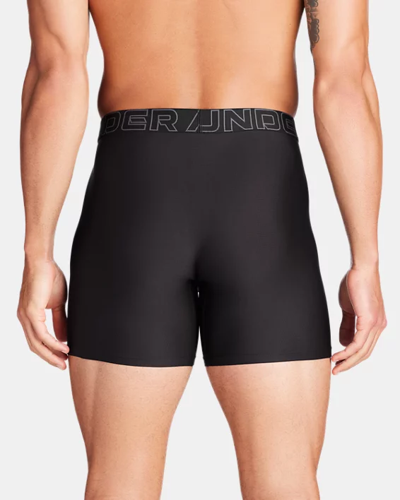 UA Performance Tech Mesh Mens 6 3-Pack Boxerjock - Image 2