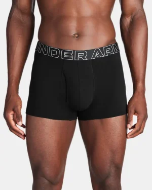 UA Performance Cotton Mens 3 3-Pack Boxerjock