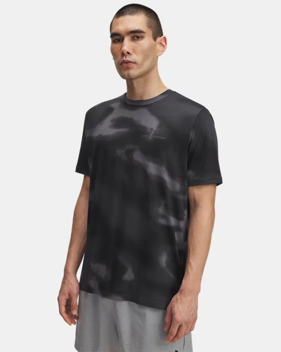 UA Vanish Energy Printed Mens Short Sleeve