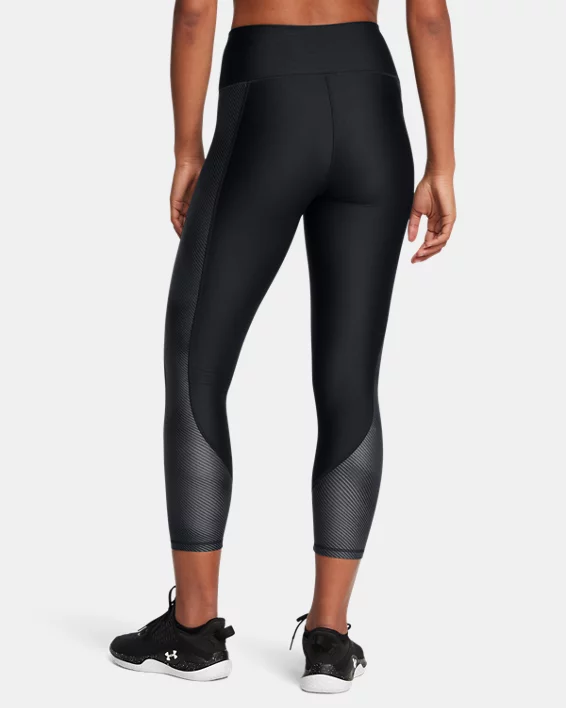 HeatGear Printed Womens Ankle Leggings - Image 2