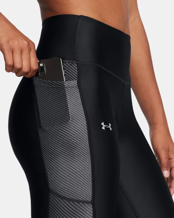HeatGear Printed Womens Ankle Leggings - Image 4