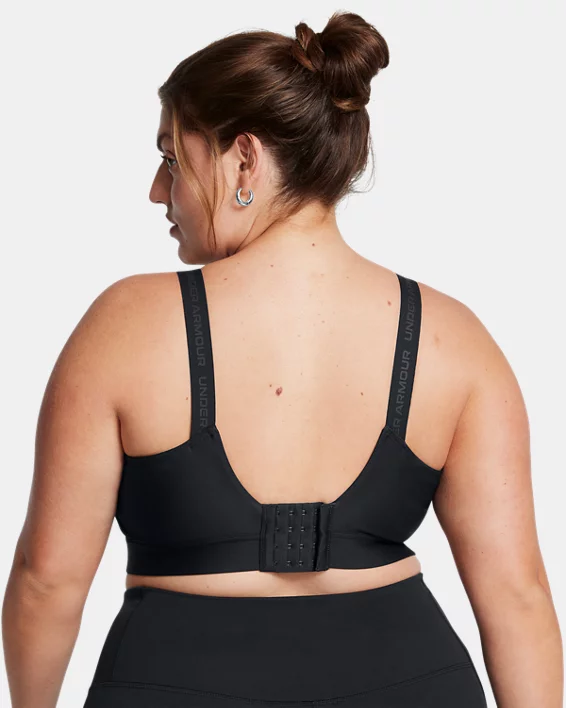 UA Infinity 2.0 Mid Womens Sports Bra - Image 2
