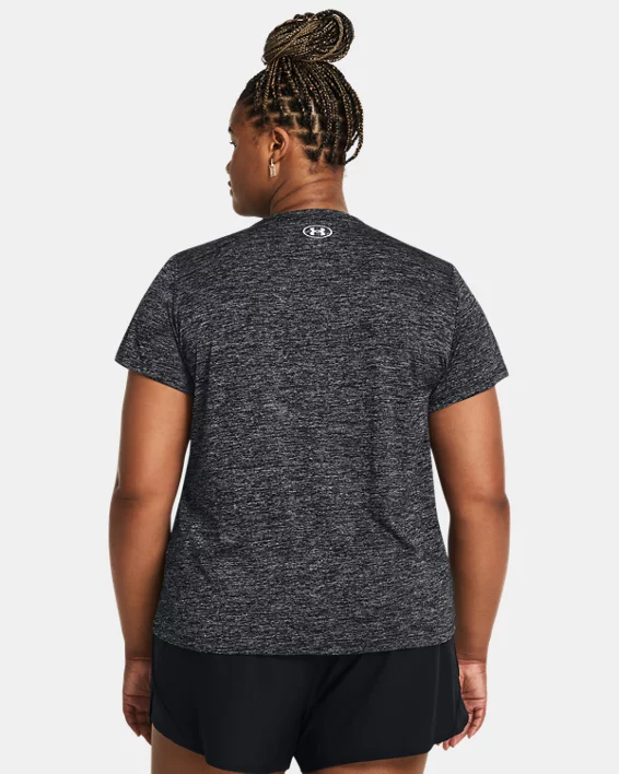 UA Tech Twist Womens Short Sleeve - Image 2