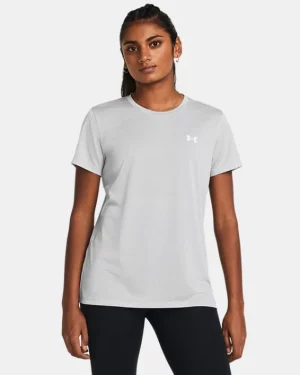 UA Tech Bubble Womens Short Sleeve