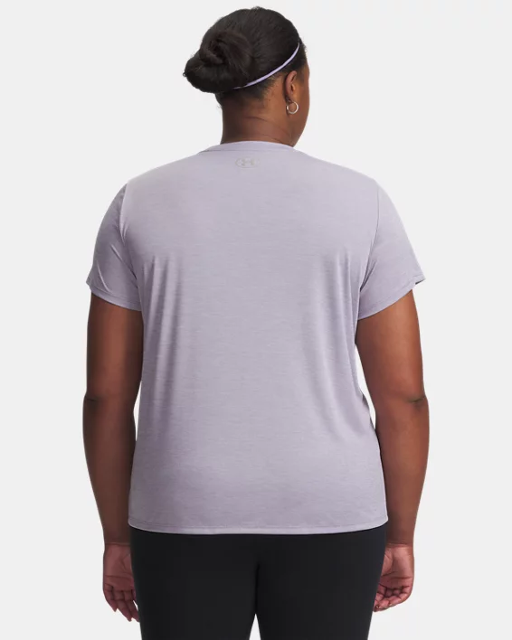 UA Tech Twist Womens Short Sleeve - Image 2