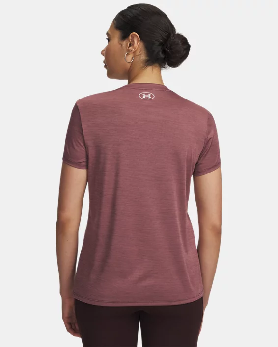 UA Tech Twist Womens Short Sleeve - Image 2