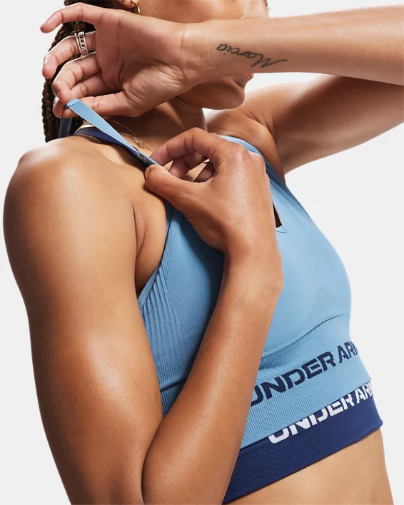 UA Vanish Seamless Low Womens Sports Bra - Image 12