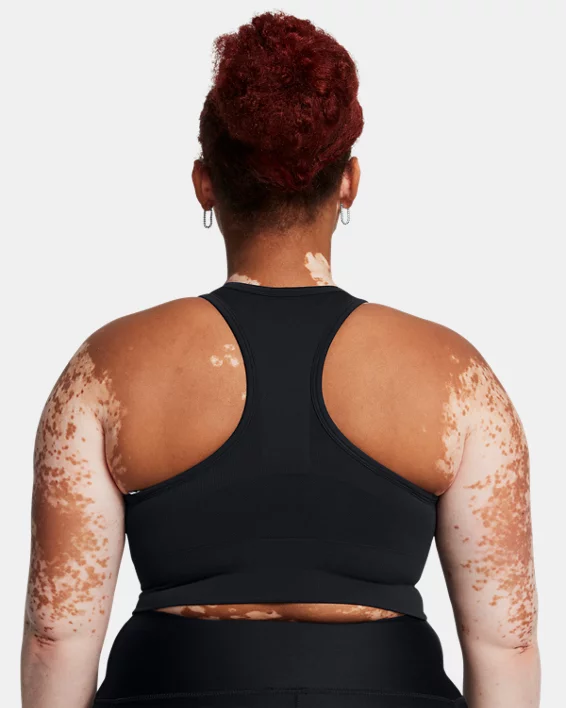 UA Vanish Seamless Mid Womens Sports Bra - Image 7