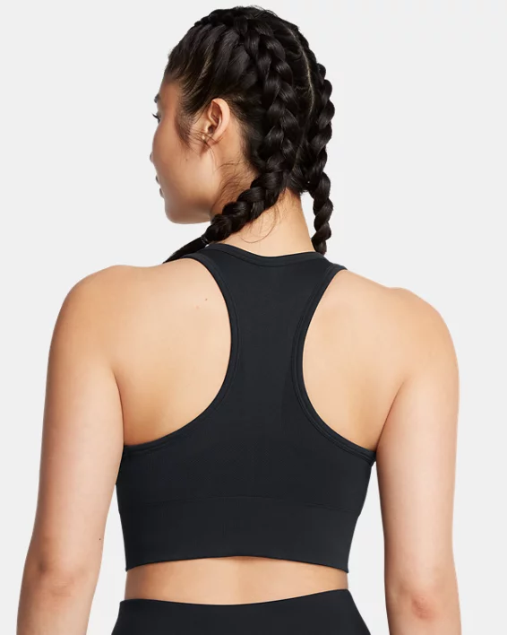 UA Vanish Seamless Mid Womens Sports Bra - Image 6