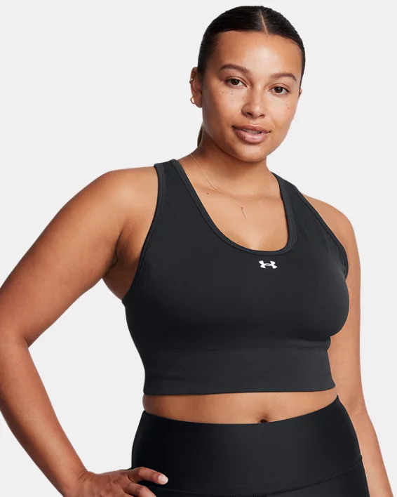 UA Vanish Seamless Mid Womens Sports Bra - Image 5
