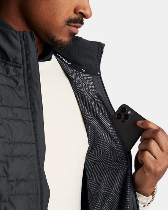 UA Drive Pro Insulated Mens Vest - Image 3