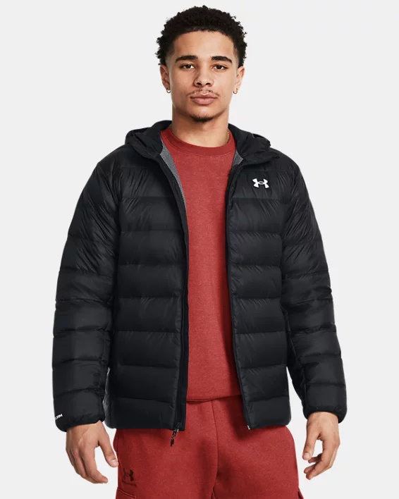 UA Legend Down Mens Hooded Jacket