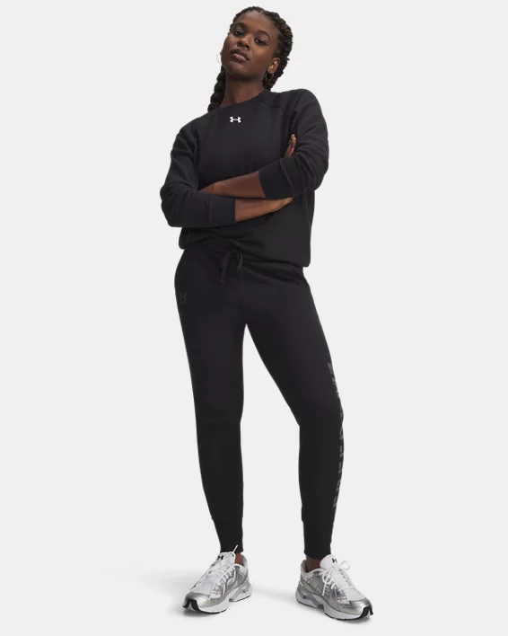 UA Freedom Fleece Womens Joggers - Image 3
