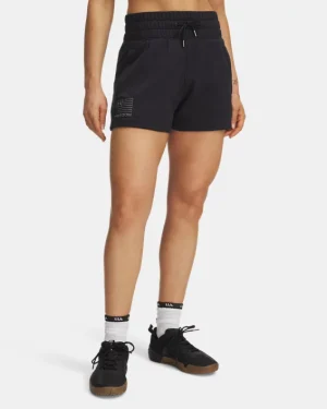 UA Freedom Fleece Womens 3 Shorts