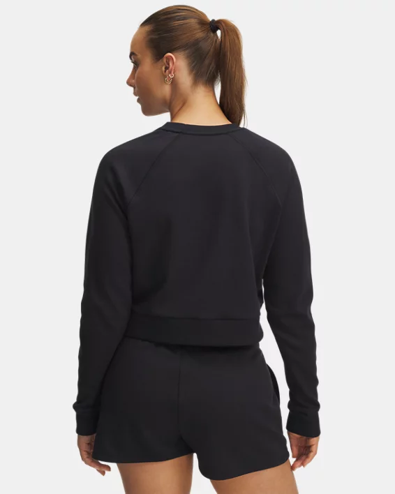 UA Rival Freedom Womens Crop Crew - Image 2