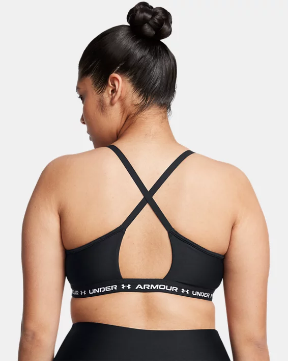 UA Crossback Low Womens Sports Bra - Image 9
