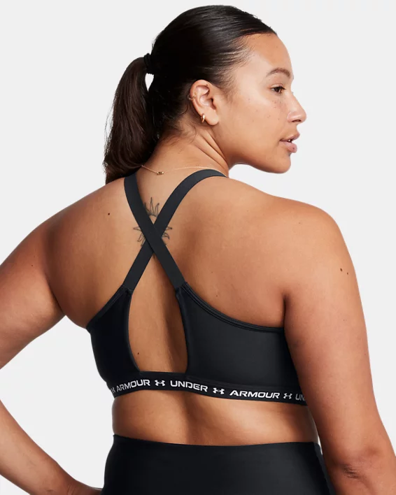 UA Crossback Low Womens Sports Bra - Image 10