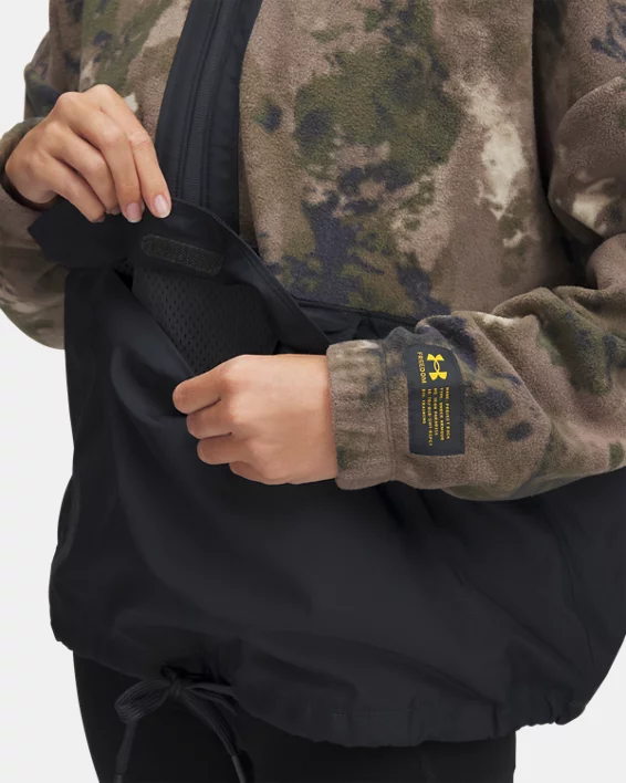 Project Rock Turbo Fleece Veterans Day Womens Pullover - Image 4