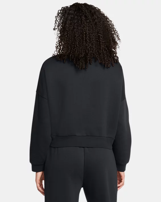 UA Icon Fleece Womens Oversized Zip - Image 2
