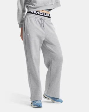 UA Icon Fleece Womens Wide Leg Pants