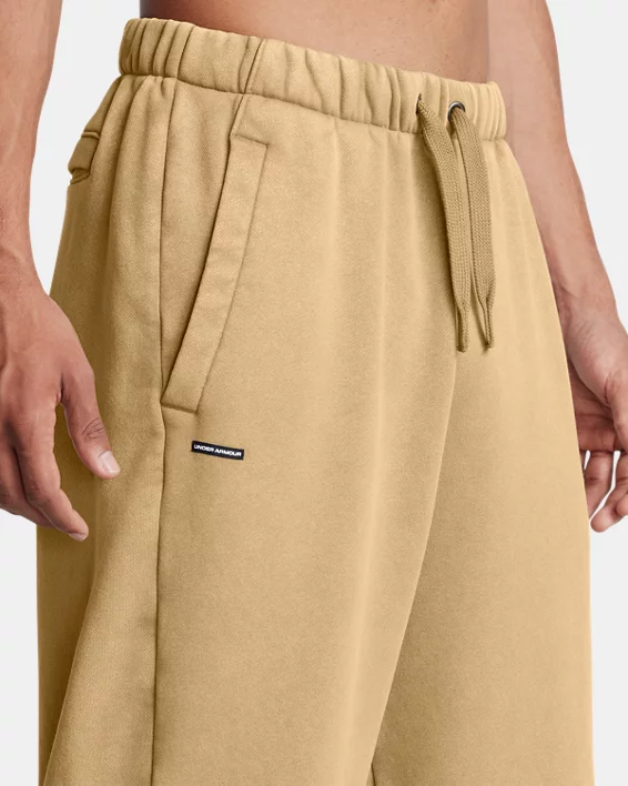 UA Icon Heavyweight Fleece Wash Mens Oversized Pants - Image 5