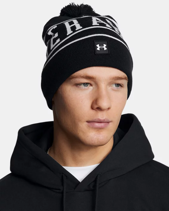 UA Halftime Pom Mens Beanie - Image 2