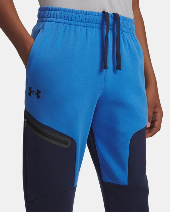 UA Unstoppable Fleece Boys Joggers - Image 4
