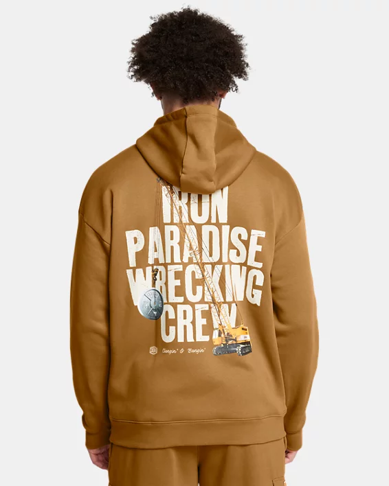 Project Rock Icon Fleece Mens Hoodie - Image 2