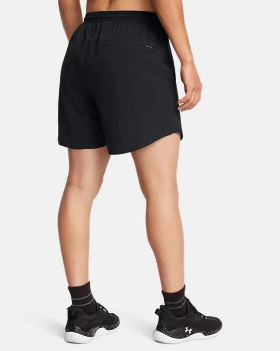 UA Utility Softball Womens 4.75 Shorts - Image 2