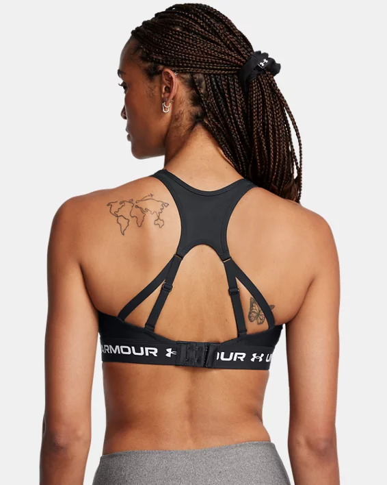 UA Crossback High Strappy Womens Sports Bra - Image 2