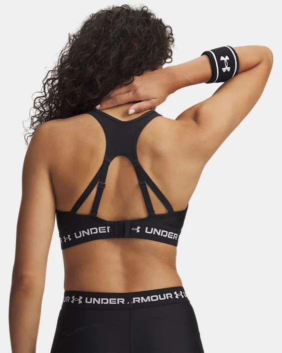 UA Crossback High Strappy Womens Sports Bra - Image 5