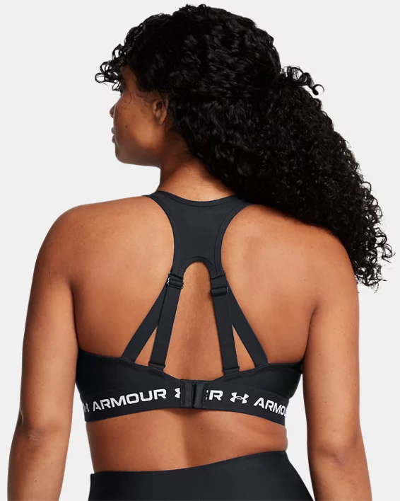 UA Crossback High Strappy Womens Sports Bra - Image 6
