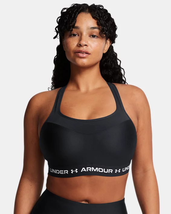 UA Crossback High Strappy Womens Sports Bra - Image 4