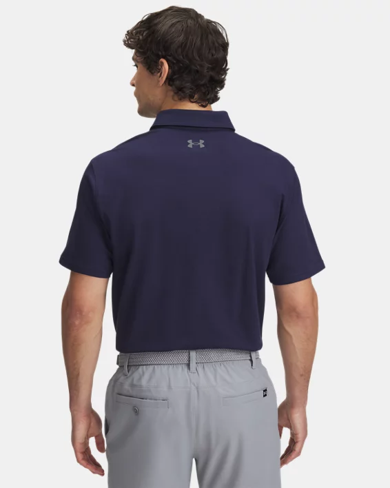 UA Playoff Pique Mens Polo - Image 2