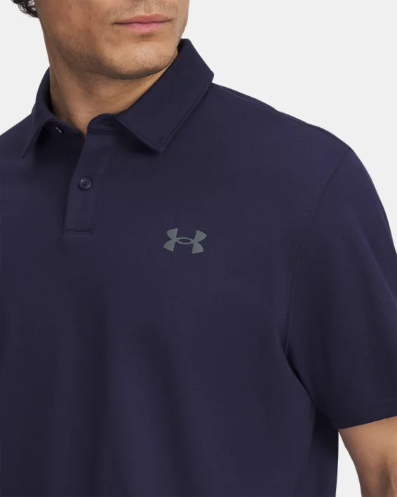 UA Playoff Pique Mens Polo - Image 3