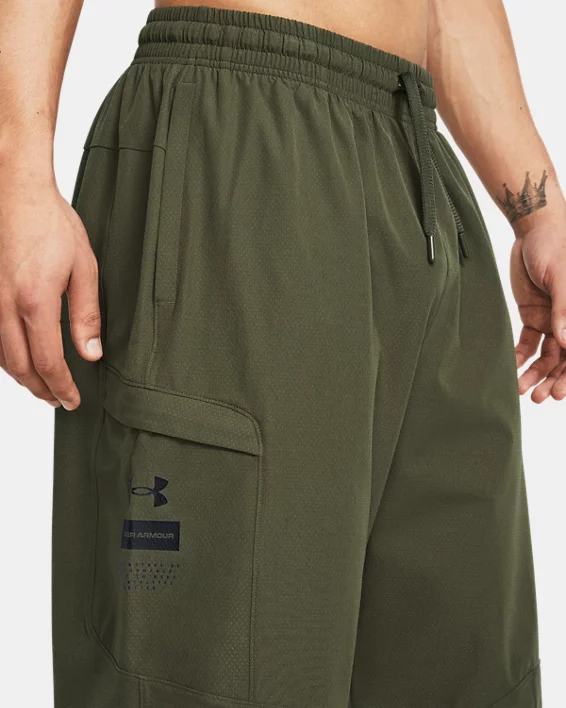 UA Sportstyle Woven Textured Mens Cargo Pants - Image 4