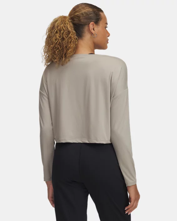 UA Motion V-Neck Womens Long Sleeve - Image 2