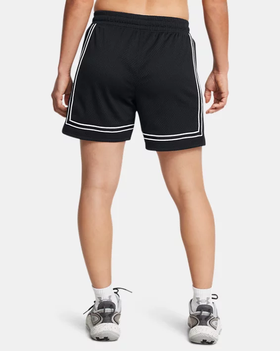 UA Zone Pro Mesh Womens 5 Shorts - Image 2