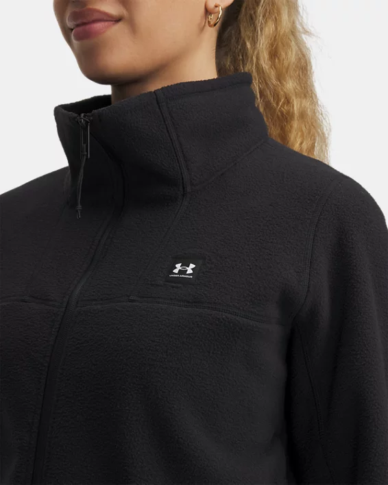 UA Expanse Fleece Womens Full-Zip - Image 4