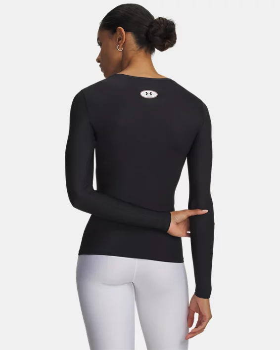 HeatGear OG Compression Womens Long Sleeve - Image 2