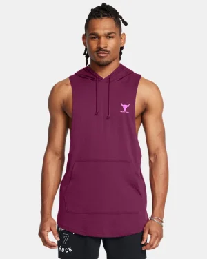 Project Rock Mens Sleeveless Hoodie