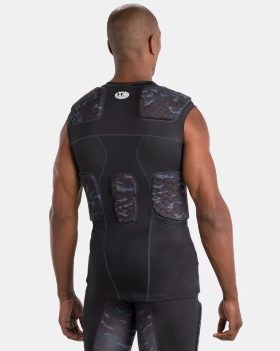UA Gameday Armour Pro Camo Mens 5-Pad Top - Image 2