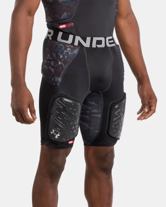 UA Gameday Armour Pro Camo Mens 5-Pad Girdle - Image 2