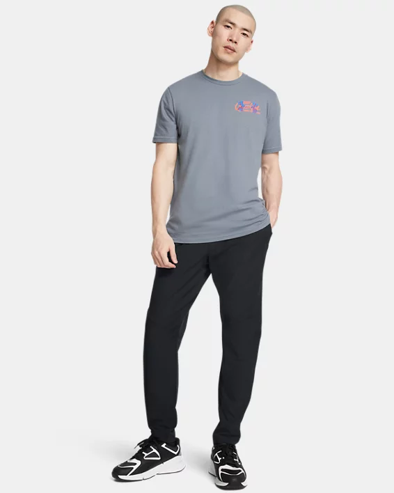 UA Sportstyle Woven Mens Tapered Pants - Image 3