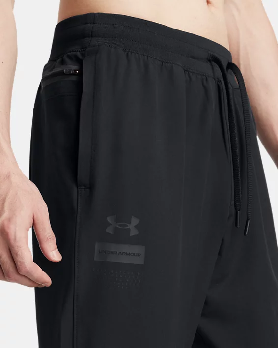 UA Sportstyle Woven Mens Tapered Pants - Image 4