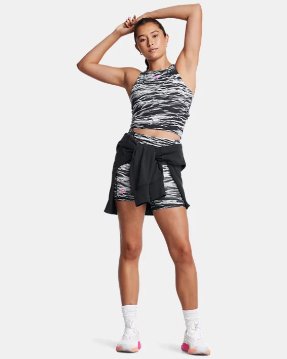 Project Rock Lets Go Bench To Beach Printed Womens Top - Image 3