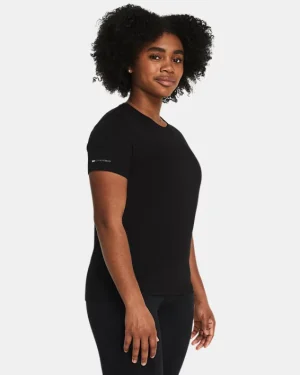 UA Icon Charged Cotton Womens Short Sleeve