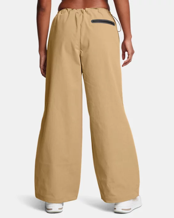 UA Unstoppable Ripstop Womens Parachute Pants - Image 2