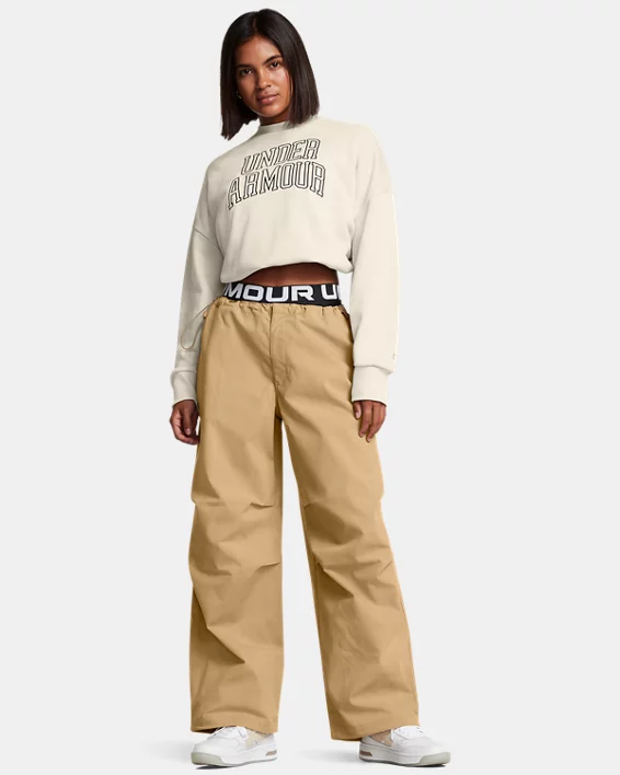 UA Unstoppable Ripstop Womens Parachute Pants - Image 3